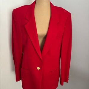 Austin Reed Vibrant Red Blazer Size 14